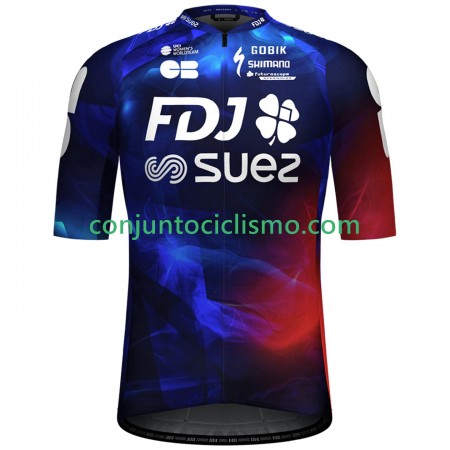 Maillot mangas cortas FDJ SUEZ 2025 Mujer